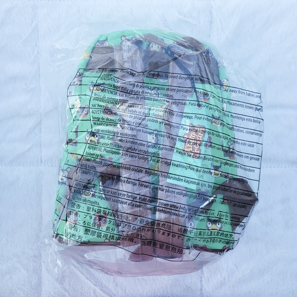 NWT Animal Crossing: New Horizons All Over Print Mini Backpack - Picture 6 of 7